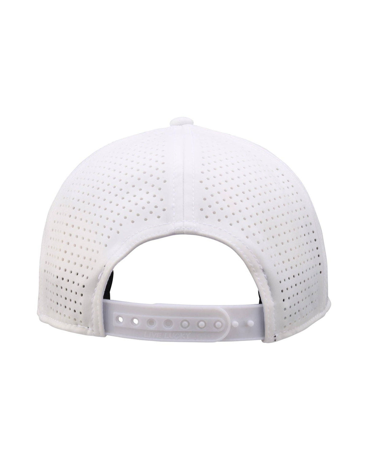 Harlow Pro 1 White Breathable Performance Hat: SNAPBACK