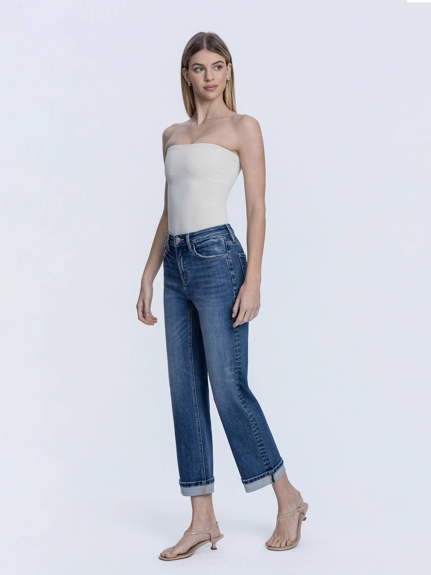 HR Cuffed Jeans