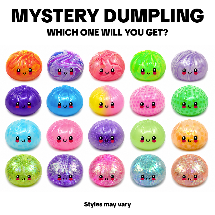 Fun Doh Blind Box Squishy Steamer Dumpling VIRAL- 12/Display: Wholesale Price