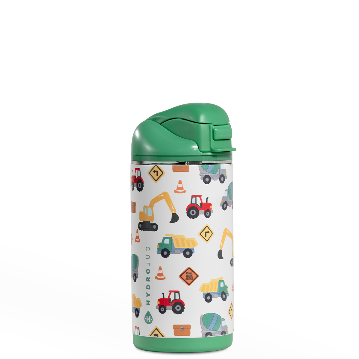 Under Construction HydroJug 14 oz Sport Kids Water Bottle