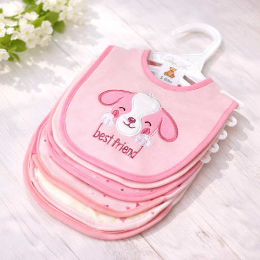 5 Pack Baby Bibs