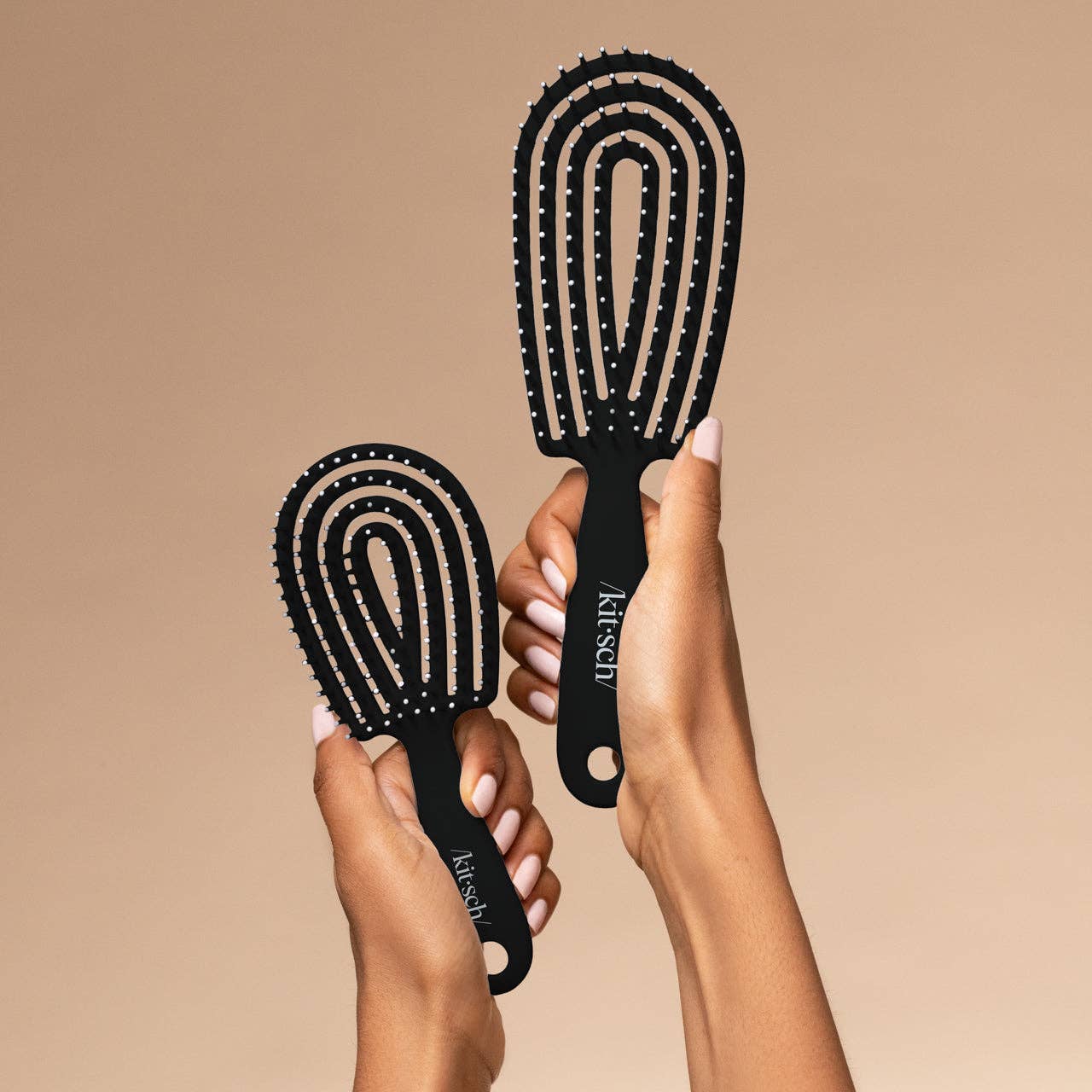 Mini Black Detangling Flexi Brush
