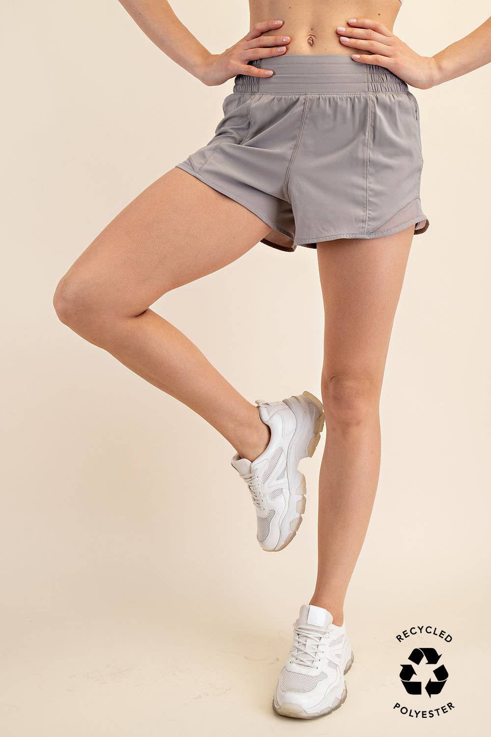 Butter Soft SHORTS: Stone Taupe