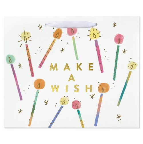 Horizontal Make A Wish Gift Bag