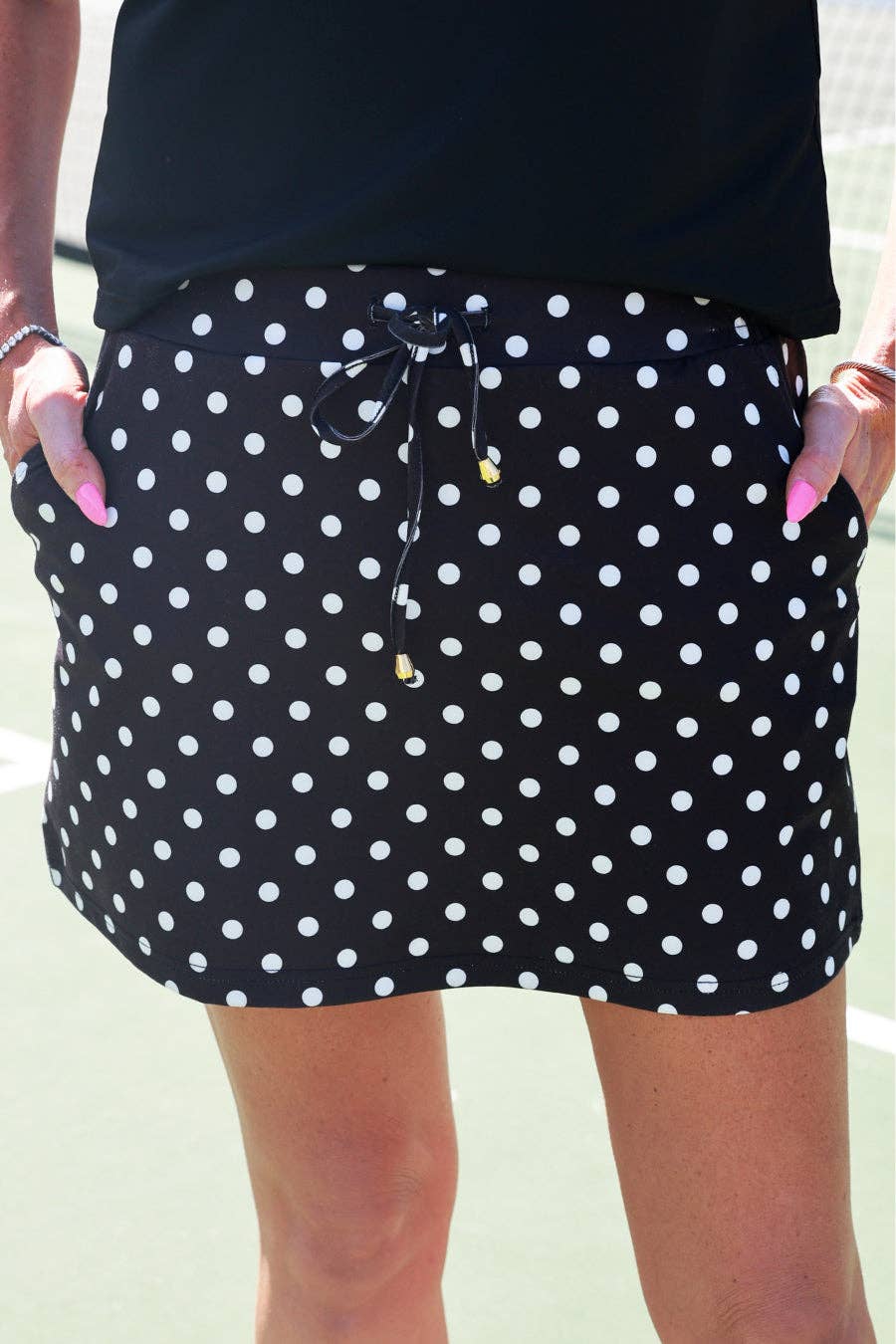 Polka Dot Skort