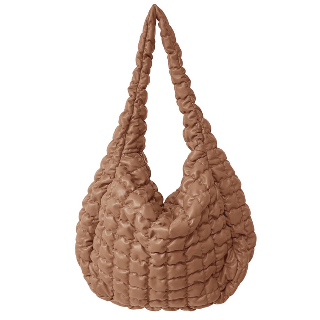 Stylish Quilted Puffer Handbag