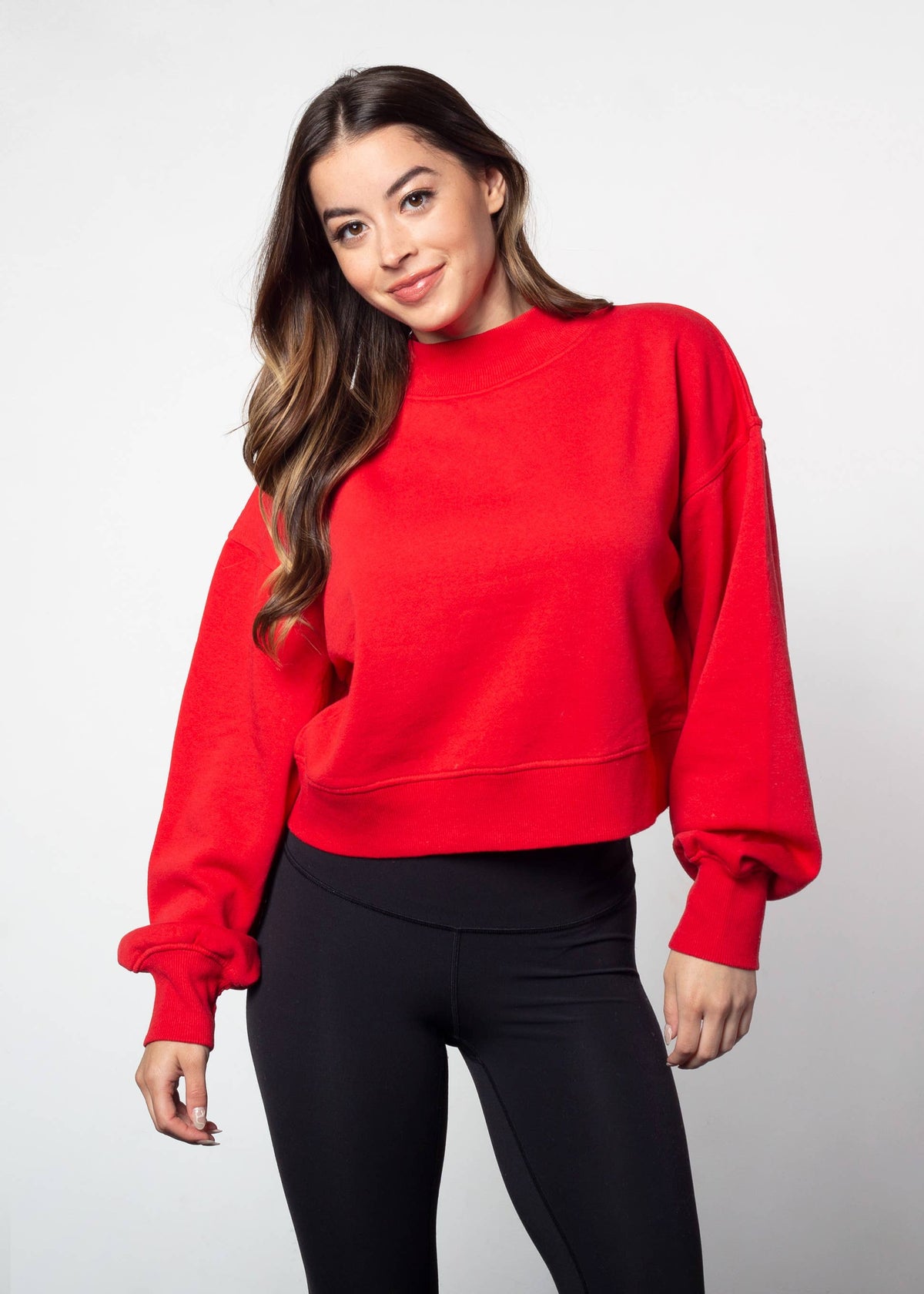 Hailey Sweatshirt, All Colors: Ash Grey / M
