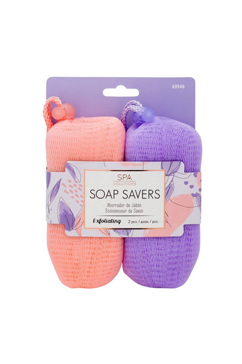 Peach/Lavender 2 pcs Soap Savers