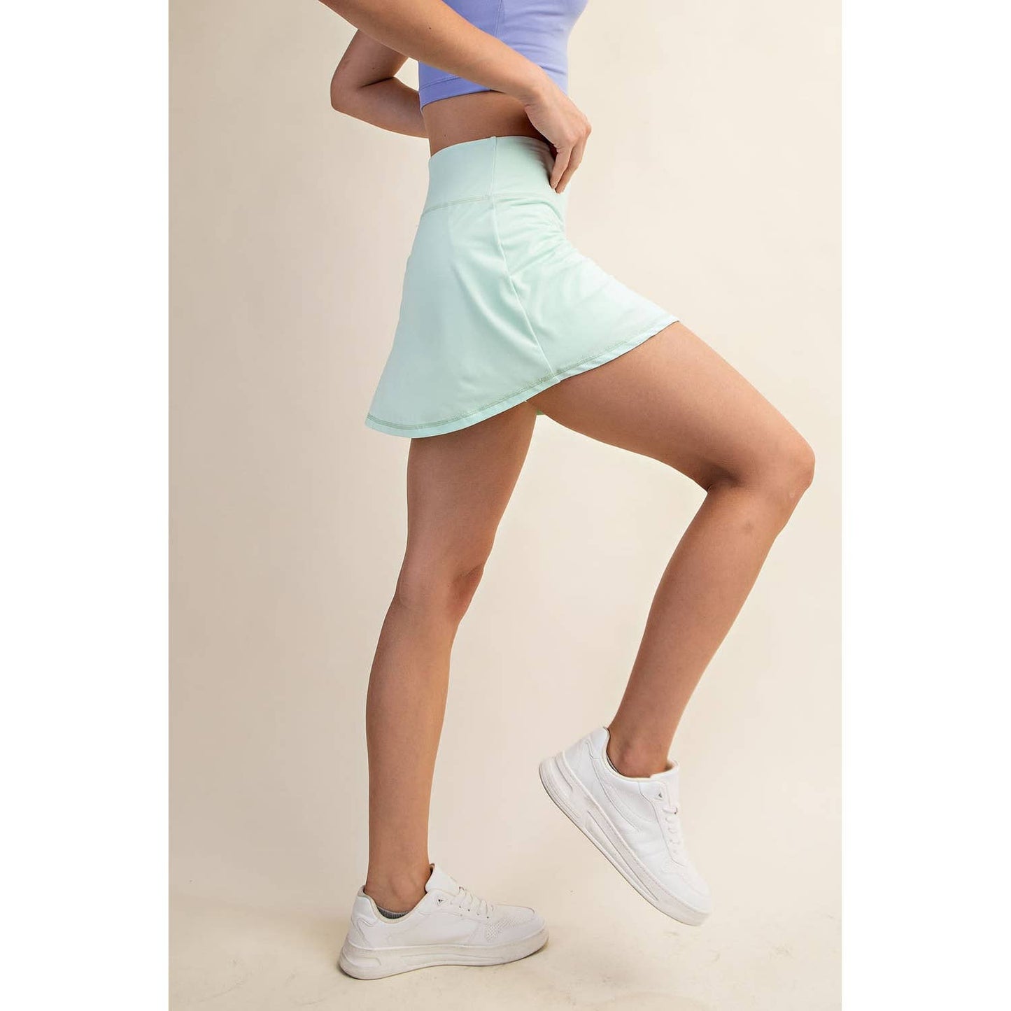 BUTTER SKORT: Morning Mint / S-M-L(2-2-2)