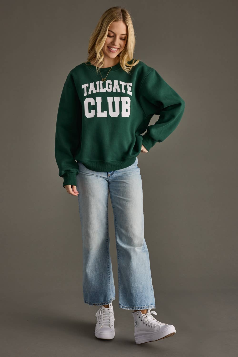 Green Tailgate Club Sweatshirt