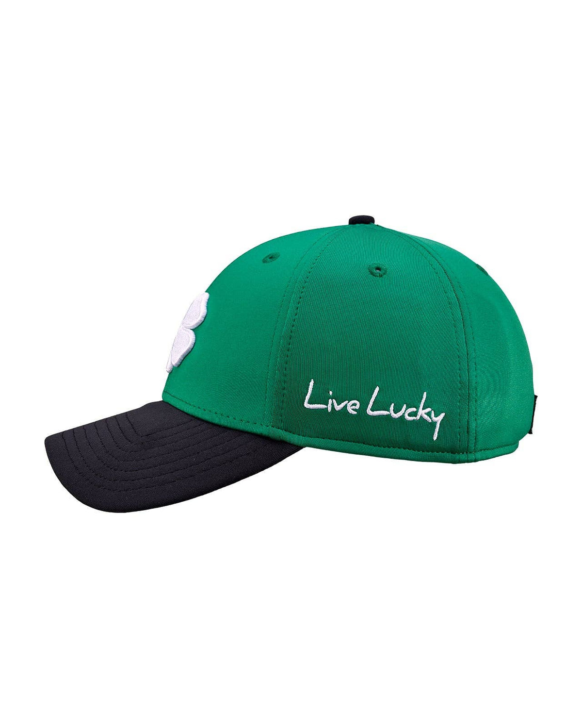 Premium Clover 189 Green Fitted Performance Hat: SNAPBACK