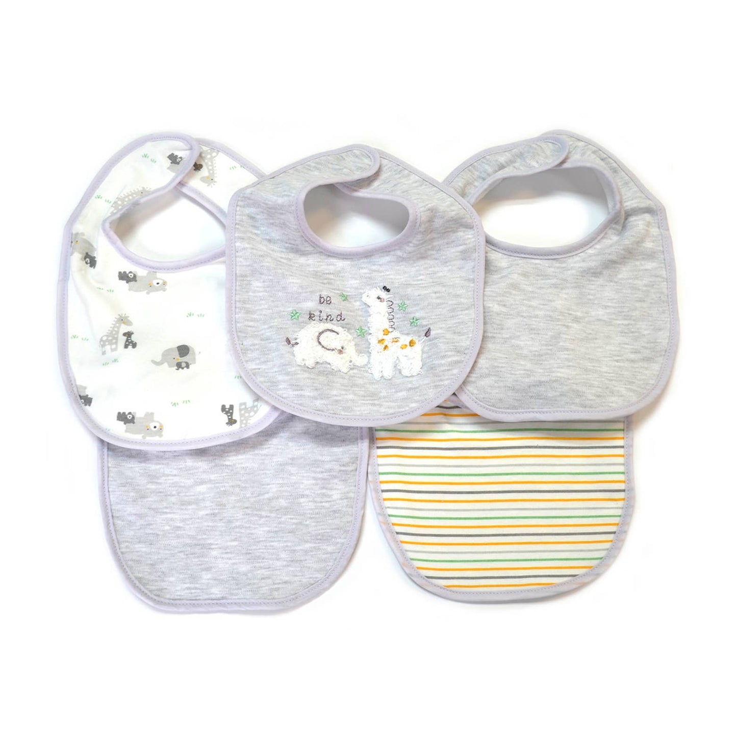 5 Pack Baby Bibs