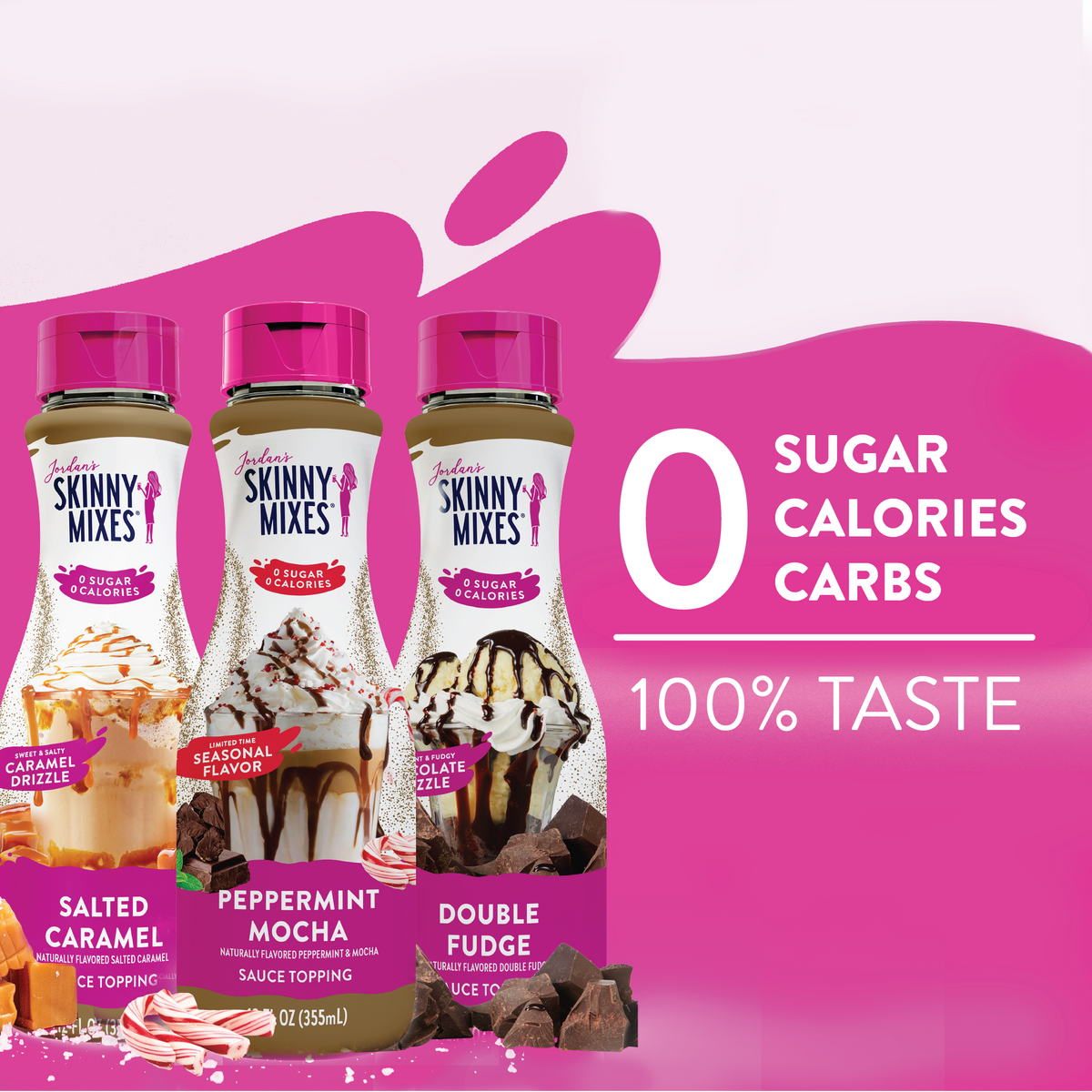 Sugar Free Holiday Delicious Drizzle Sauce Trio
