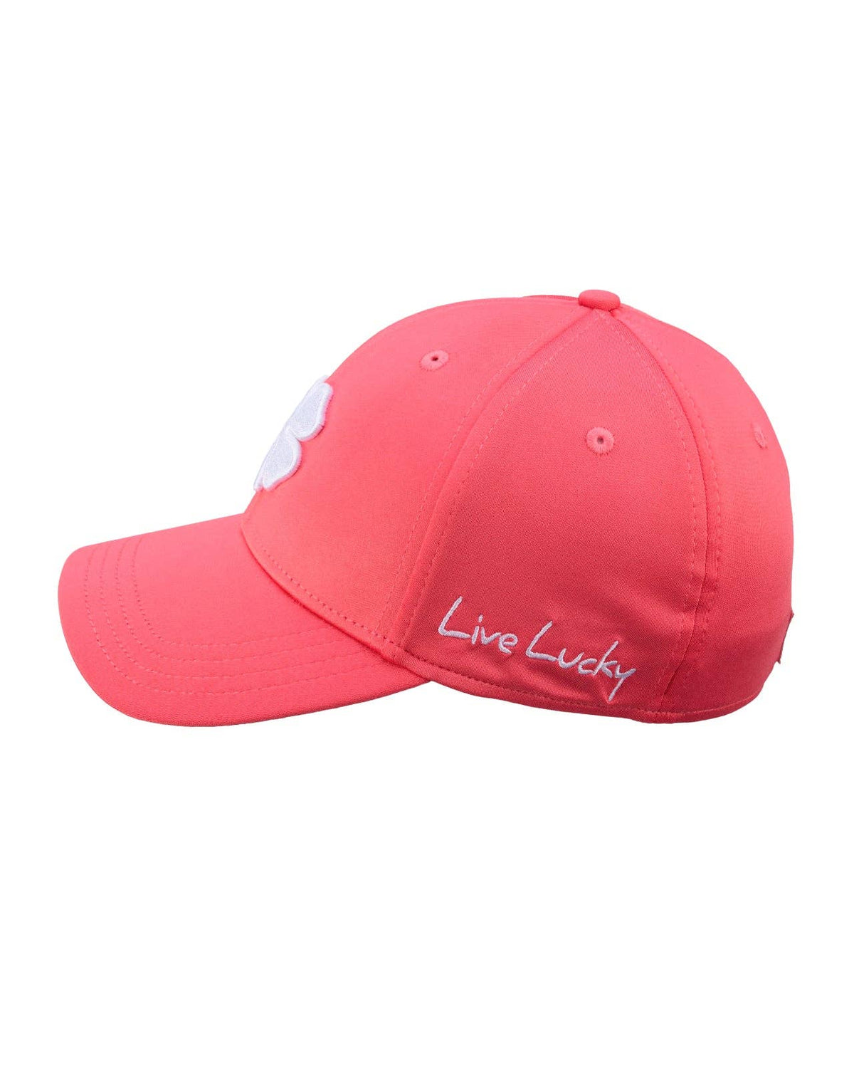 Premium Clover 144 Pink Fitted Performance Hat: L/XL