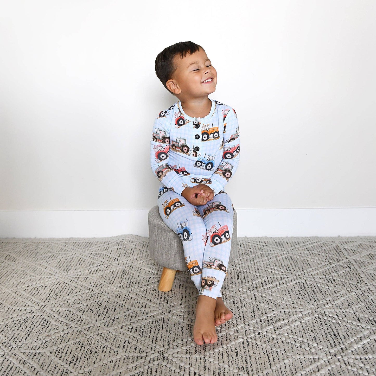 Luca TWO PIECE Childrens Tractor Clothing Outfit: 2t/3t