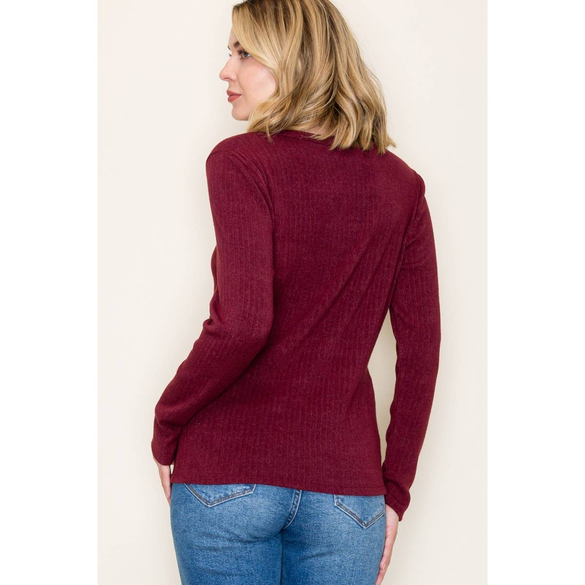Ribbed Pullover