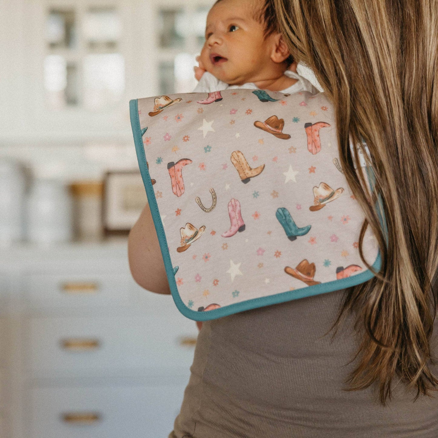 Premium Burp Cloths - Cheyenne