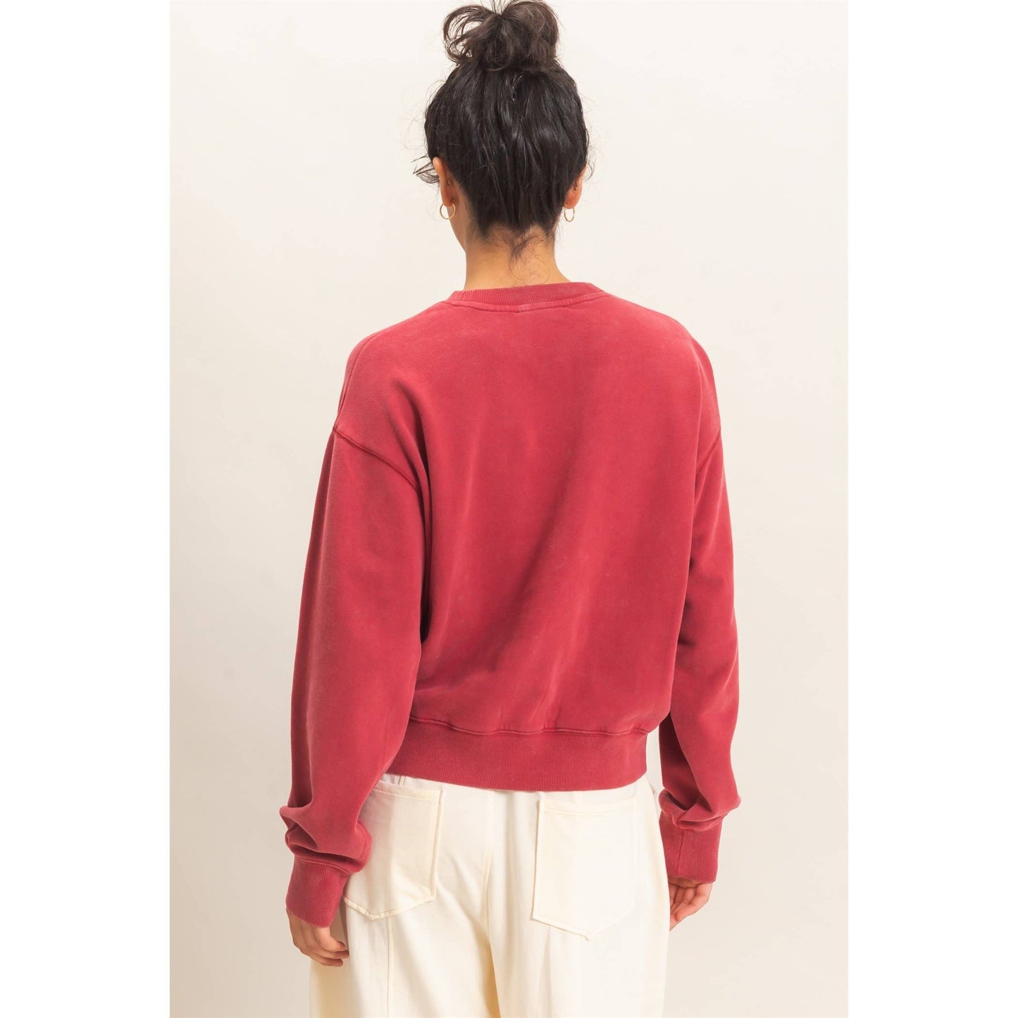 Acid Wash Sweatshirt