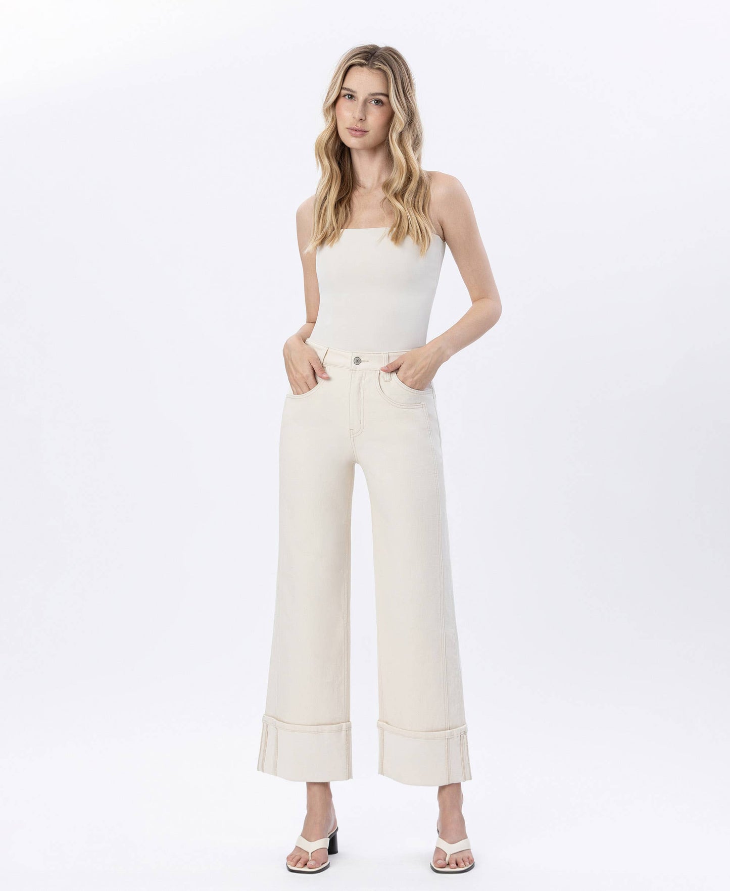 HR Wide Cuff Jeans