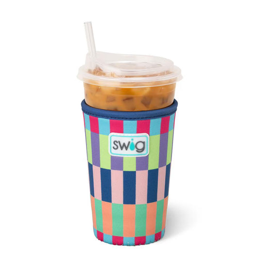 Brite Stripe Iced Cup Coolie (Medium)