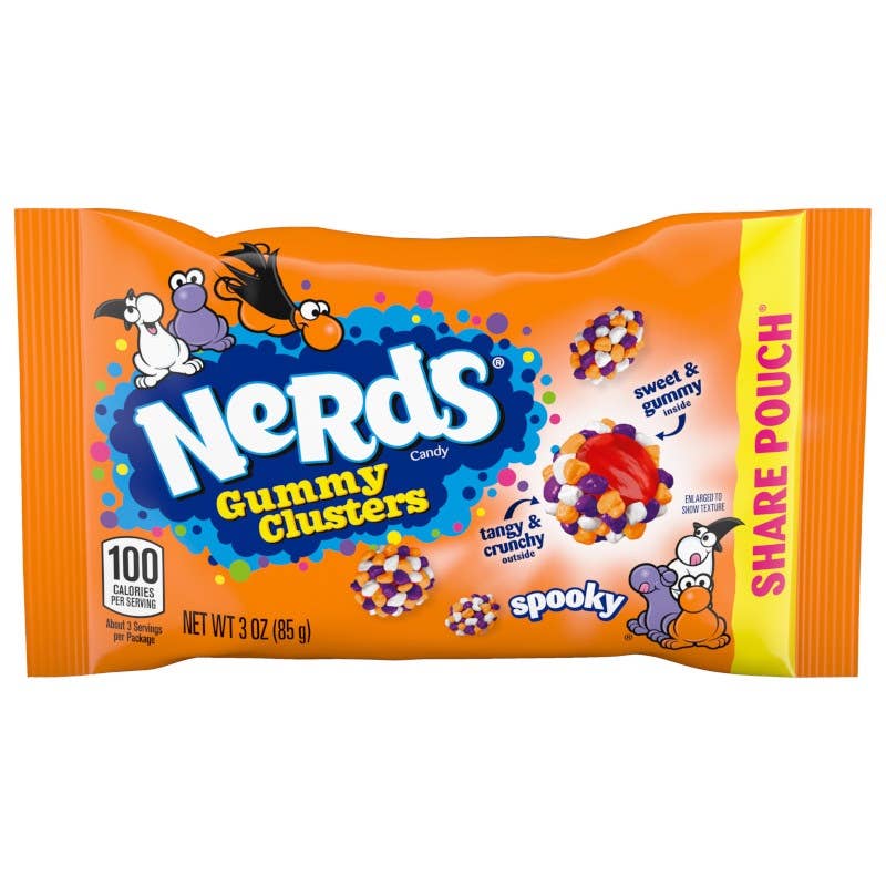 Nerds Spooky Clusters Share Pack, 3oz
