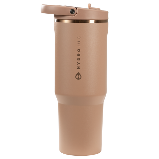 Caramel HydroJug 40 oz Sport Water Bottle