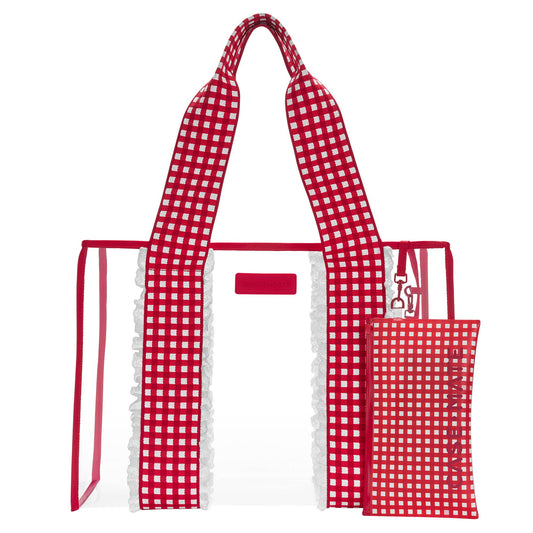 Case-Mate Cherry Gingham Tote Bag