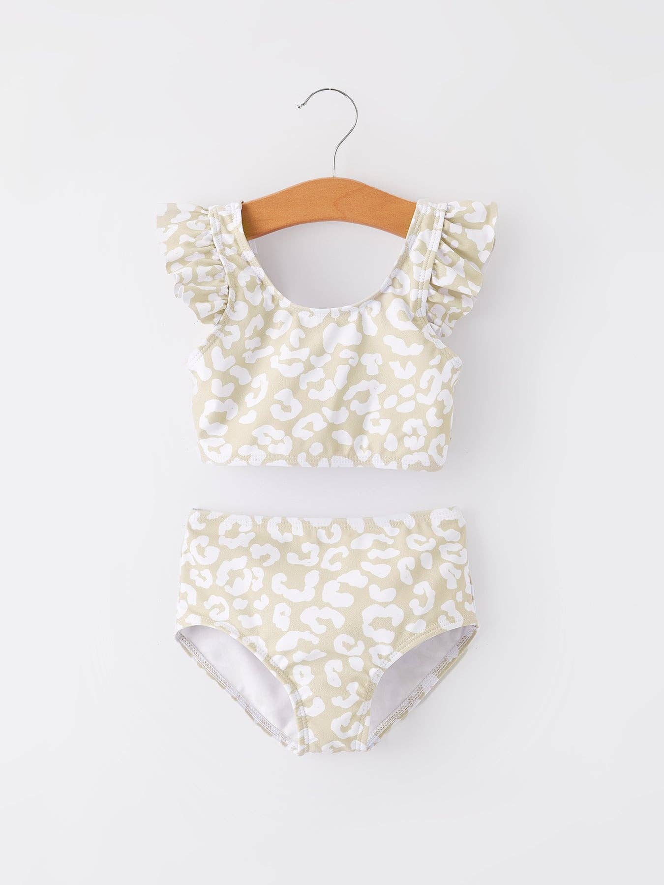 Leopard Girls' Swimsuit