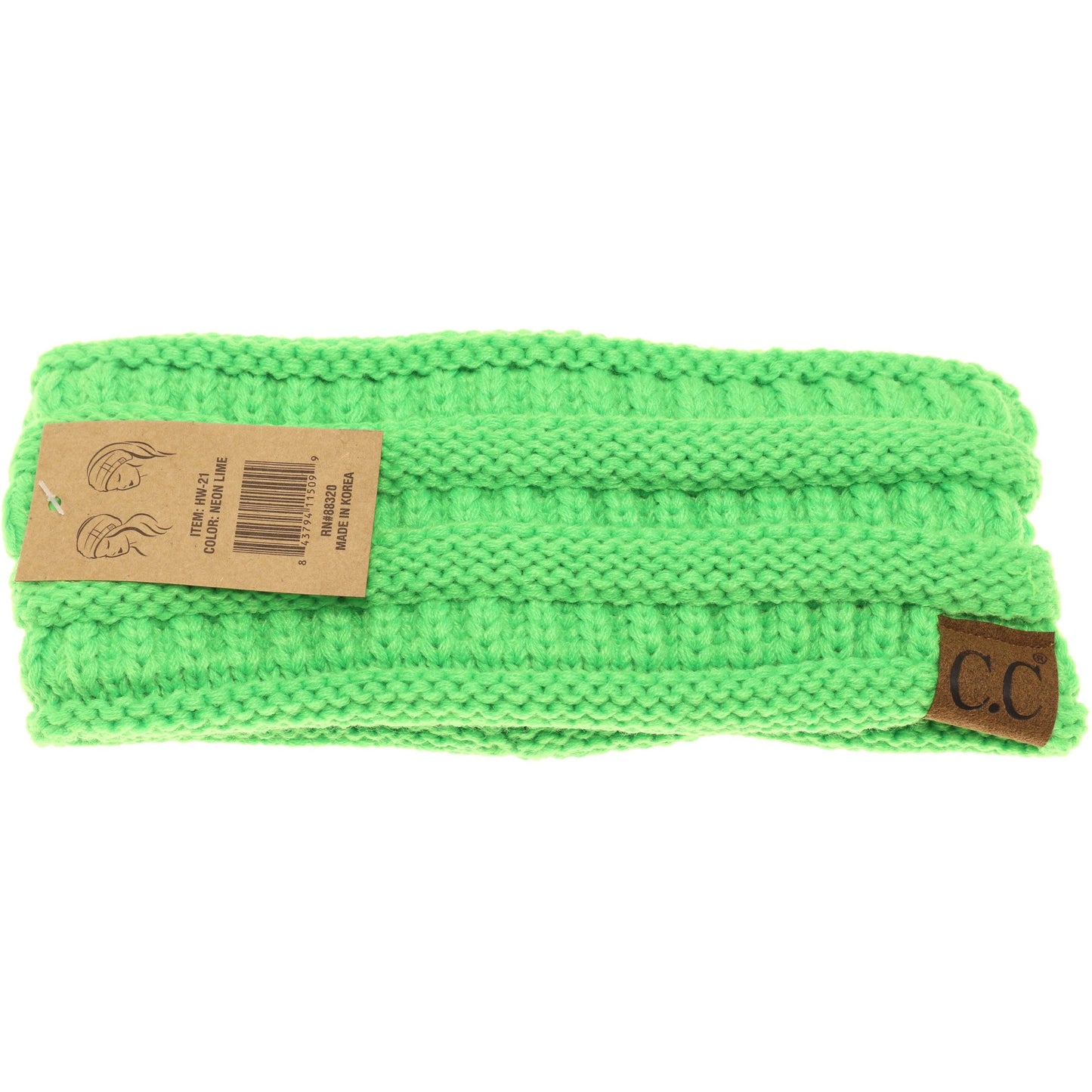 Solid Ribbed Headband