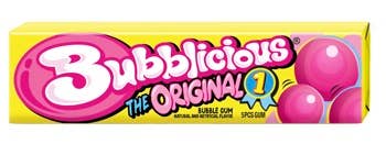 Bubblicious 5pc Original Bubble Gum