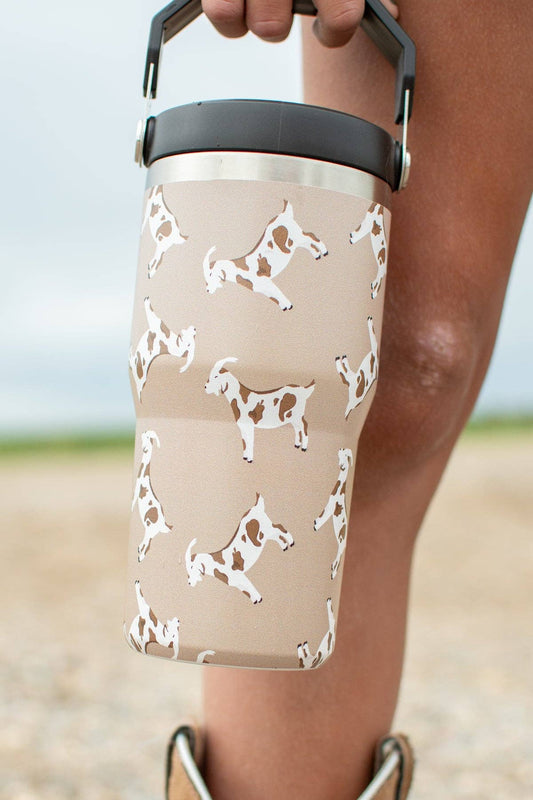 Spotted Goat 20oz Kids Bucket Handle Tumbler