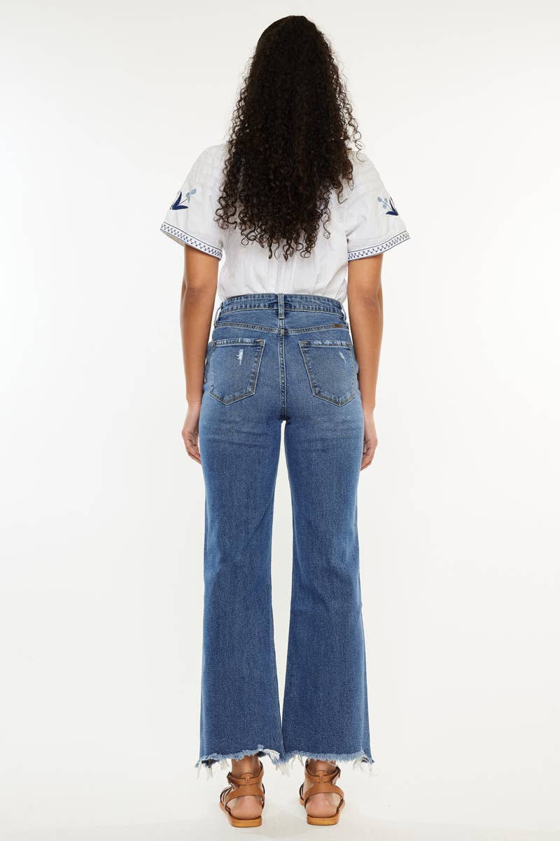 HR SLIM WIDE LEG JEANS