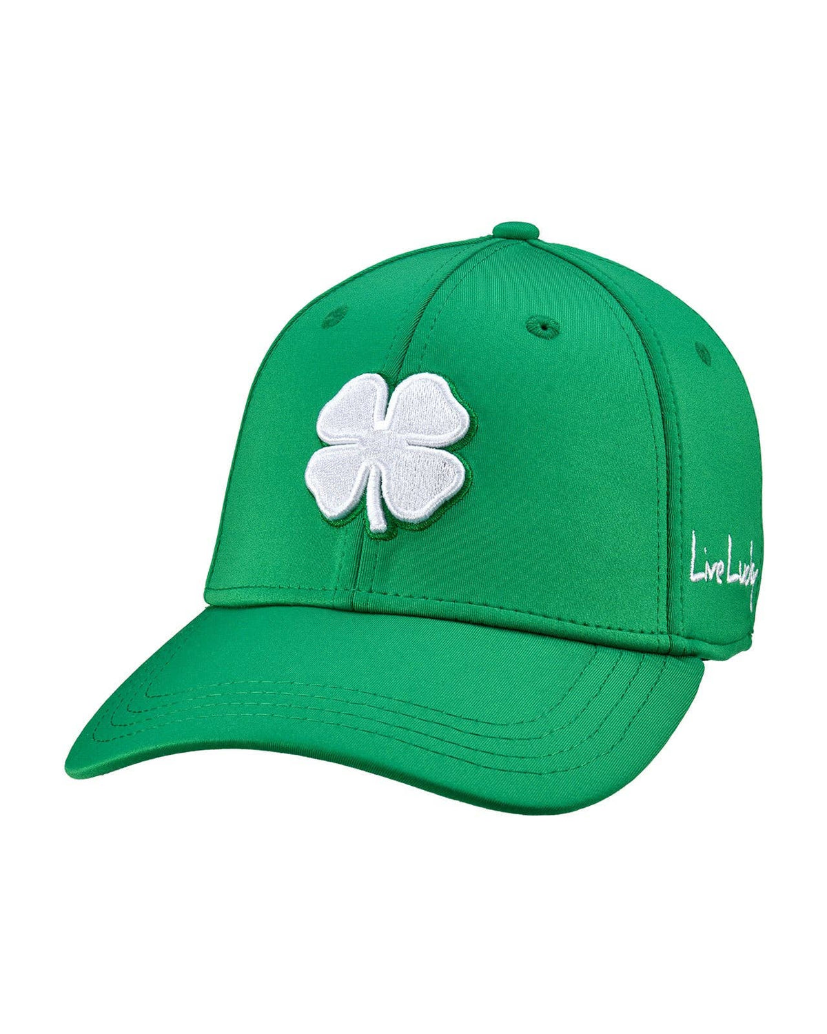 Premium Clover 58 Green Fitted Performance Hat