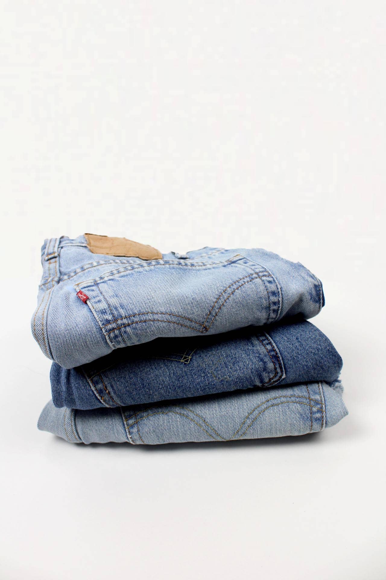 Upcycled Denim Shorts
