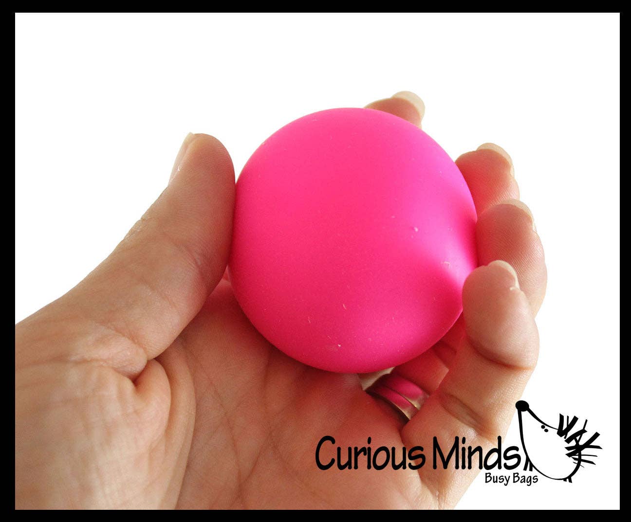 1 Box of 3 Soft Doh Filled 2" Stress Ball - Squishy Gooey
