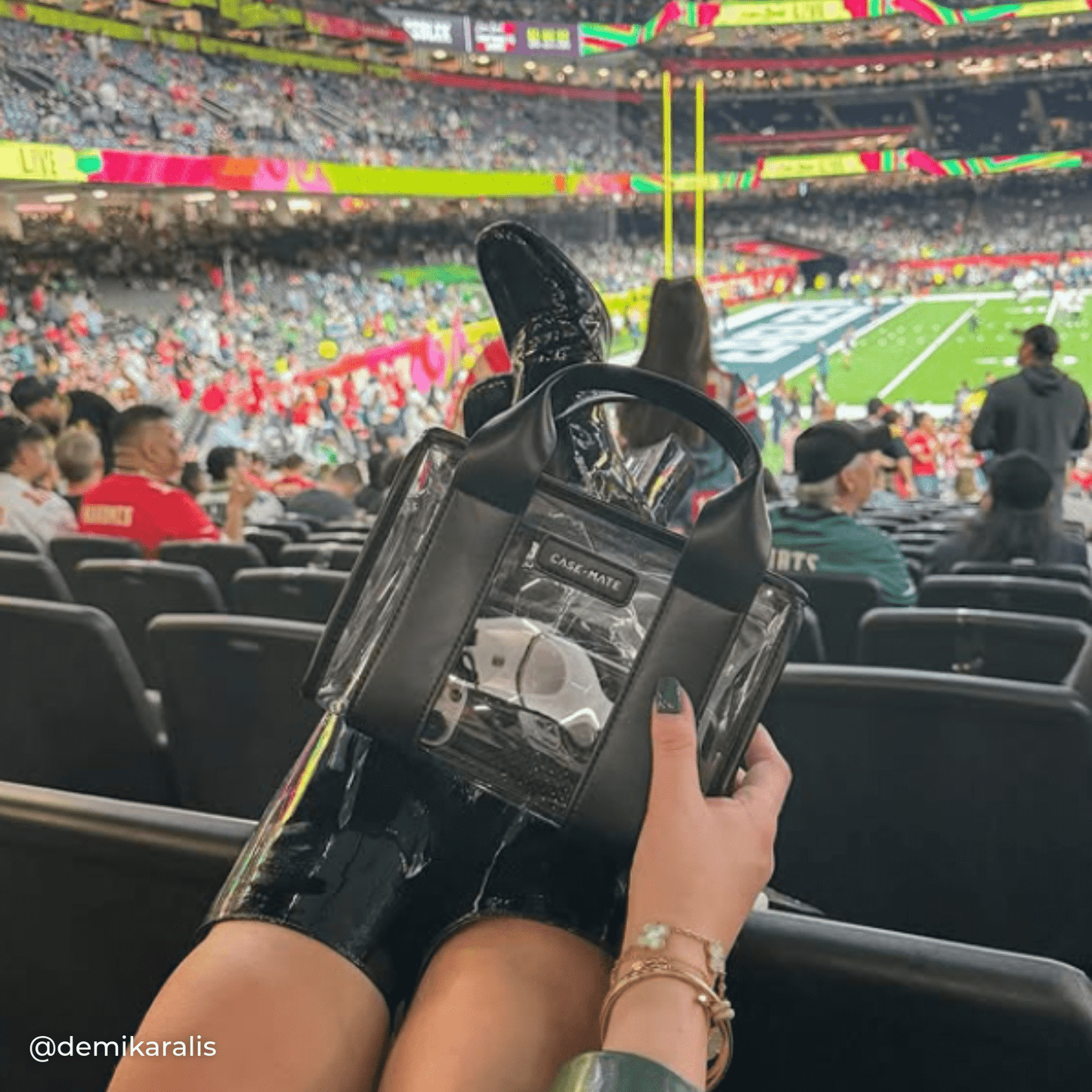 Case-Mate Clear Stadium Bag: Iridescent