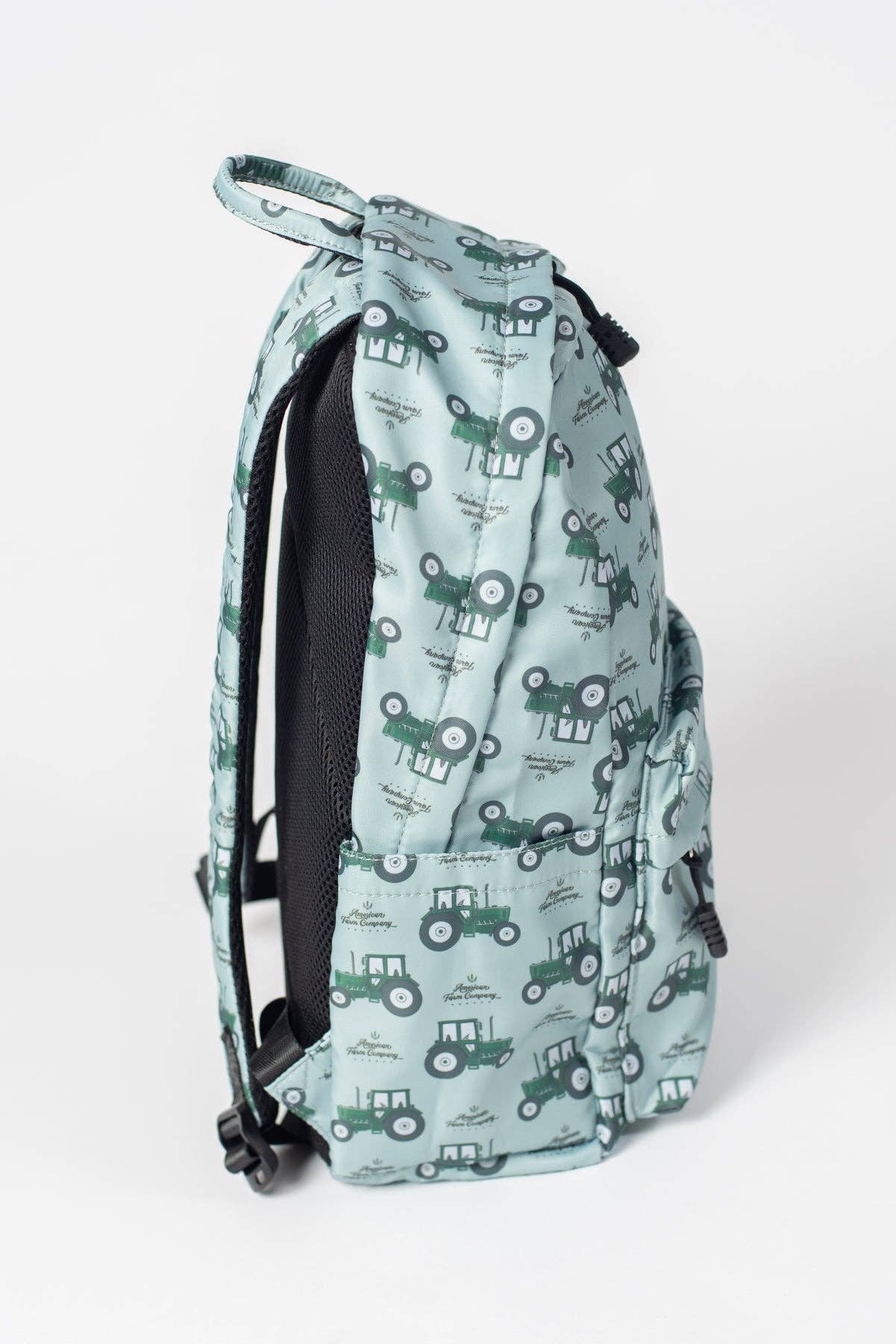 Green Tractor Backpack:17" Standard