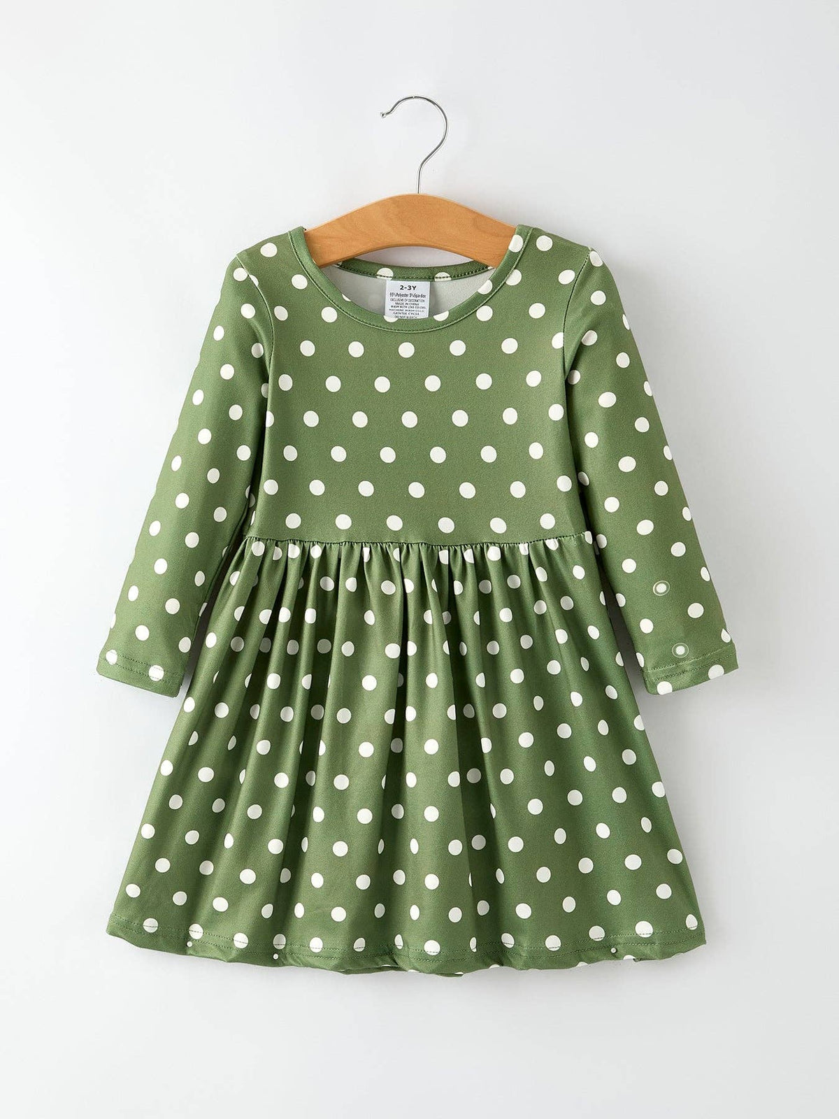 Fall Thanksgiving & Halloween Pumpkin Floral Print Long Sleeve Dress（2pcs）: 1/2Y