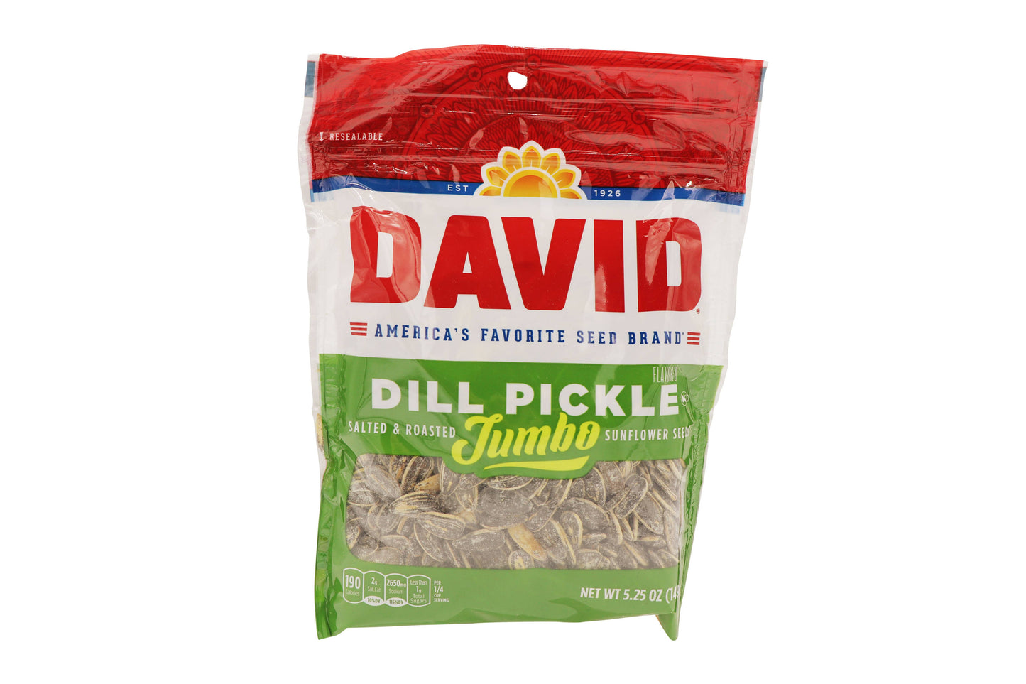 David Sunflower Seeds, Dill Pickle Flavor