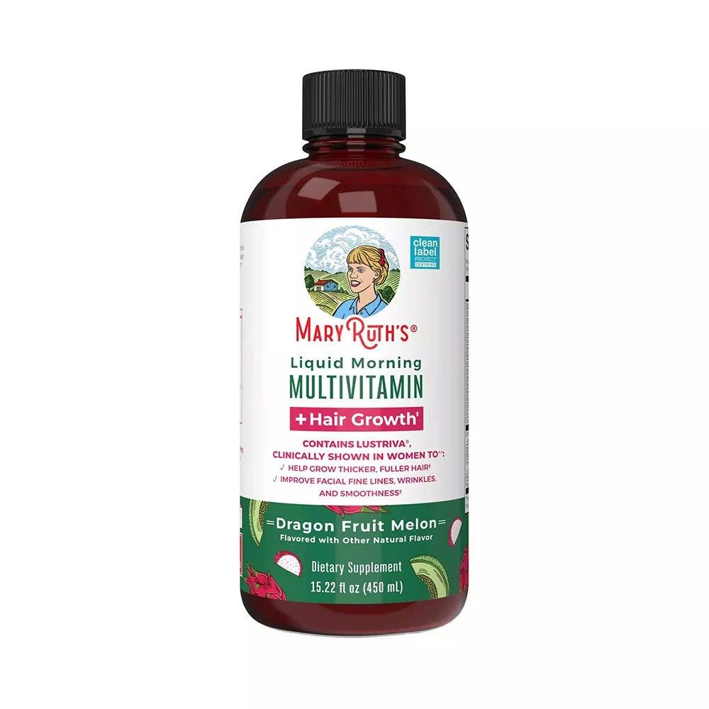 Dragonfruit Melon Liquid Morning Multivitamin + Hair Growth