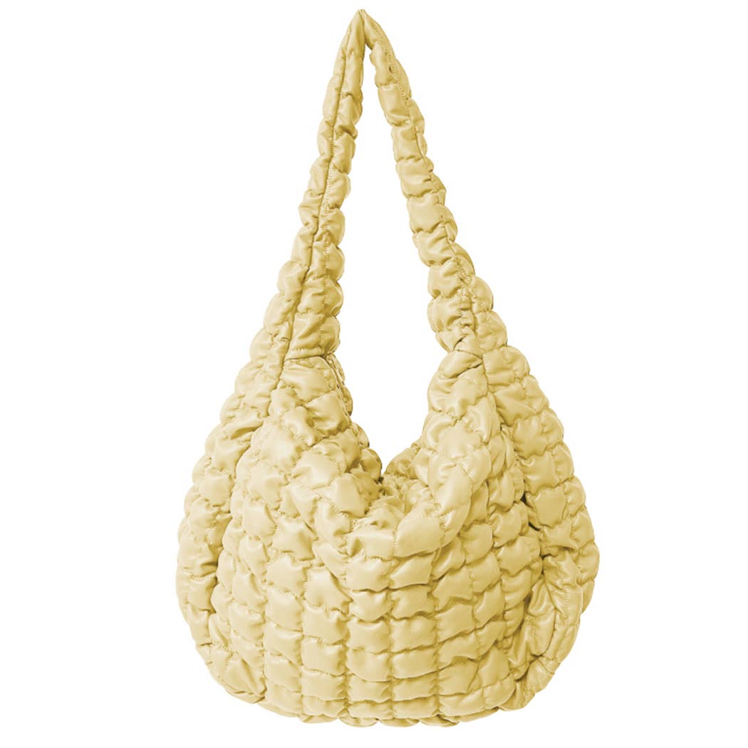 Stylish Quilted Puffer Handbag