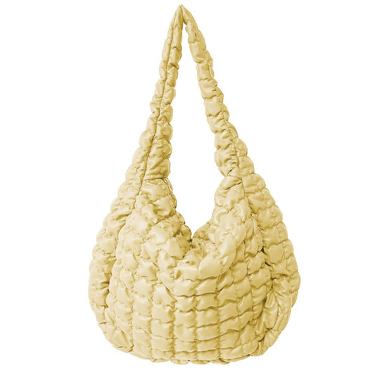 Stylish Quilted Puffer Handbag