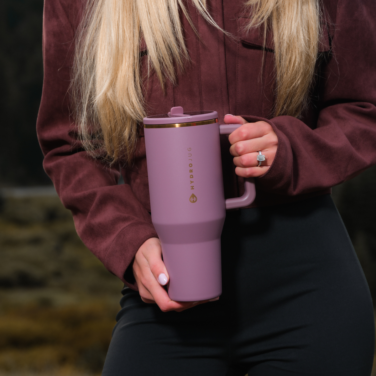 Rosewood HydroJug 40 oz Traveler Tumbler