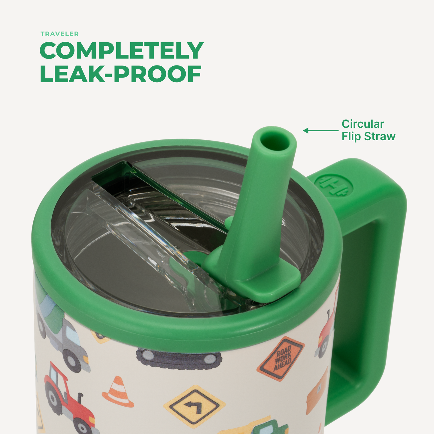 Under Construction HydroJug 20 oz Traveler Tumbler
