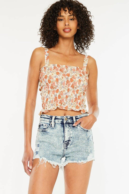 HR Fray Denim Shorts