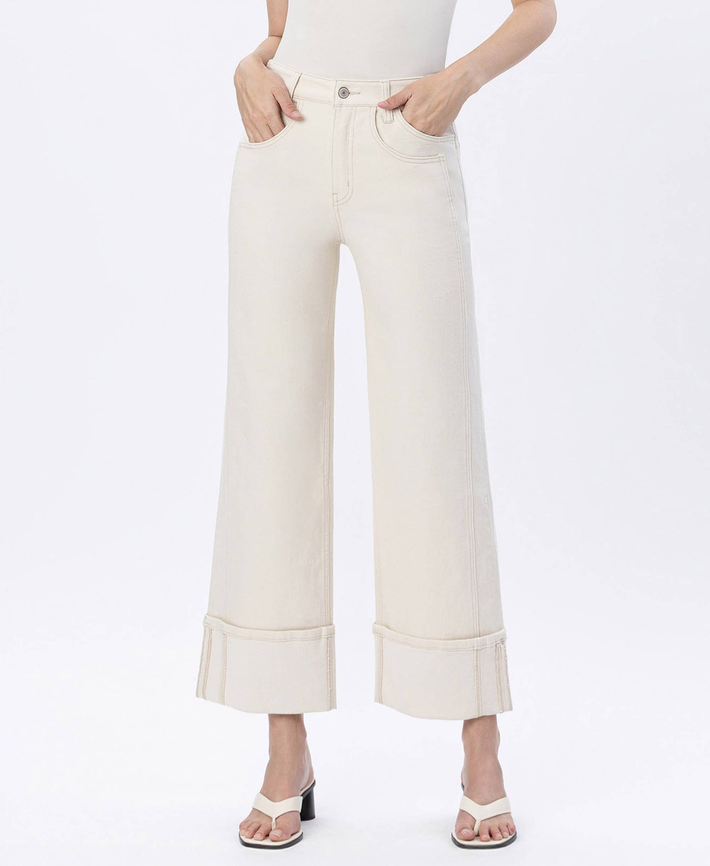 HR Wide Cuff Jeans