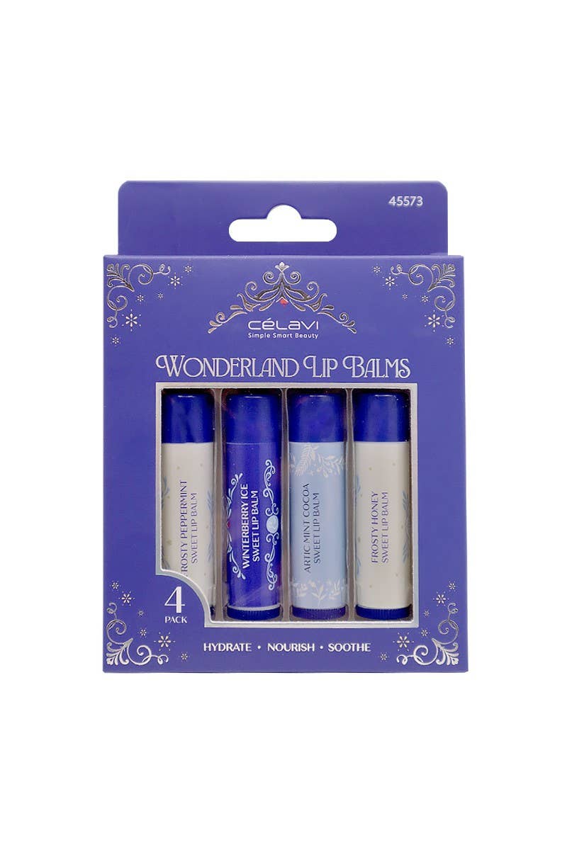 Celavi Wonderland Lip Balm Set