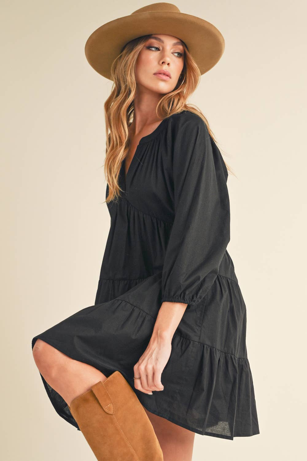 Jenay Tiered Dress