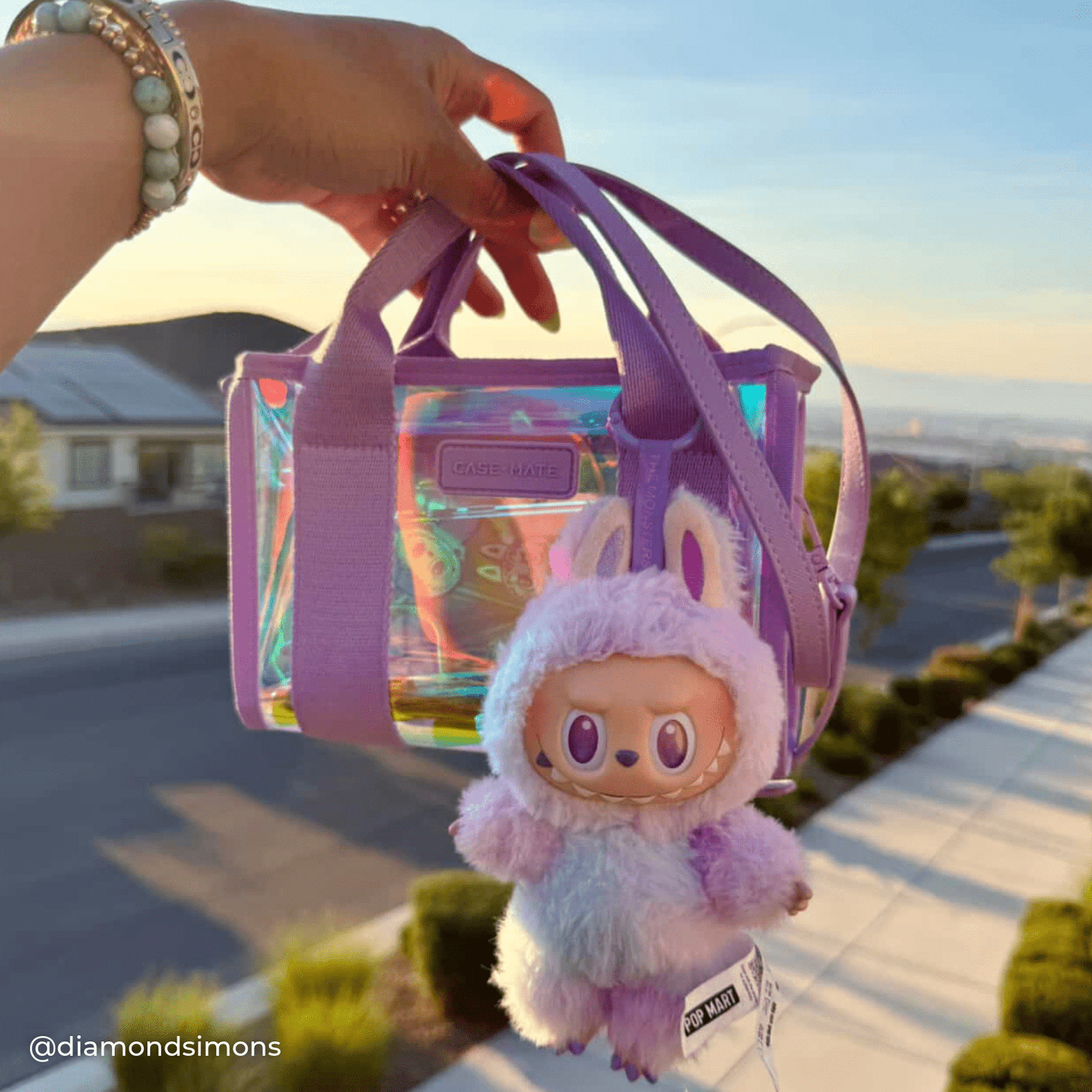 Case-Mate Clear Stadium Bag: Iridescent