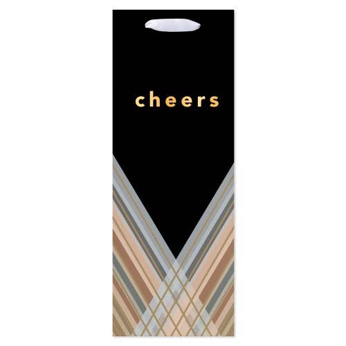 Black Beverage Bag, Cheers